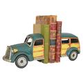 Design Toscano Woodie Wagon Cast Iron Sculptural Bookend Pair SP2155